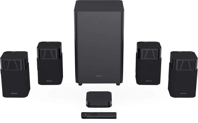 Саундбар Hisense HT SATURN 4.1.2 720Вт+240Вт черный