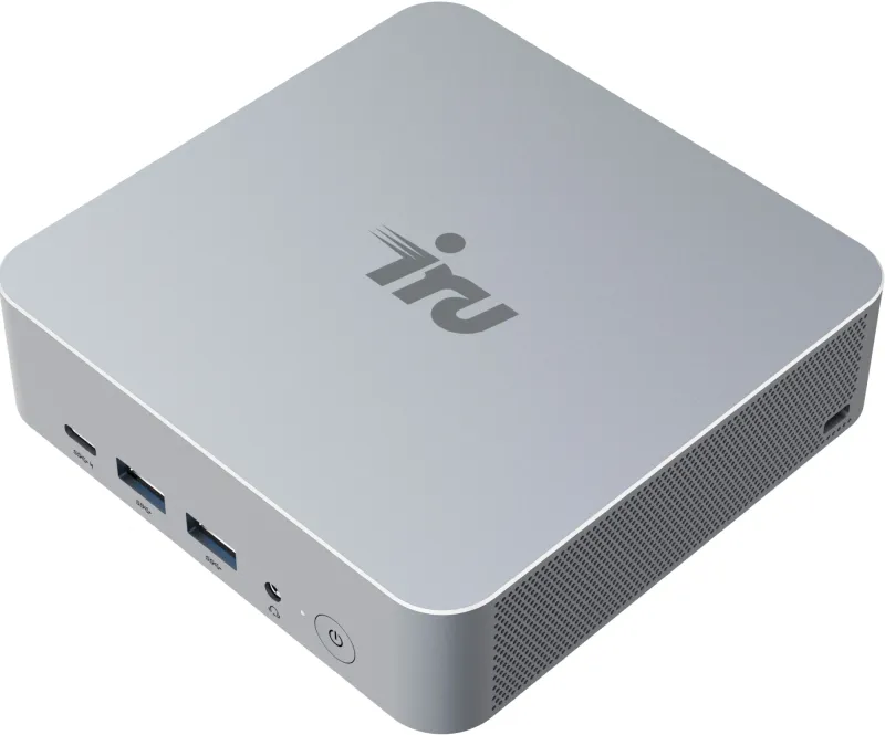 Неттоп IRU Tactio 515 i3 1220P (1.5) 8Gb SSD256Gb UHDG без ОС 2.5xGbitEth+1xGbitEth WiFi BT 100W черный (2108454)