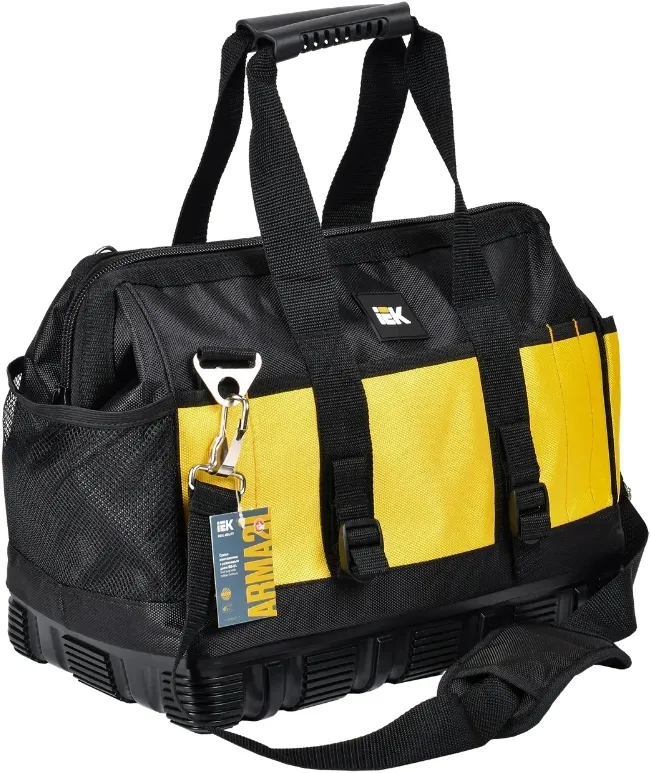 Сумка для инструментов IEK BG-01 желтый/черный (A2L5-BG11-01-K02)