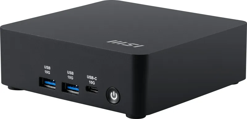 Неттоп MSI Cubi NUC AI 1UMG-043XRU Core Ultra 5 125H (1.2) 16Gb SSD512Gb Graphics CR без ОС 2xGbitEth WiFi BT 120W черный (9S6-B20911-043)