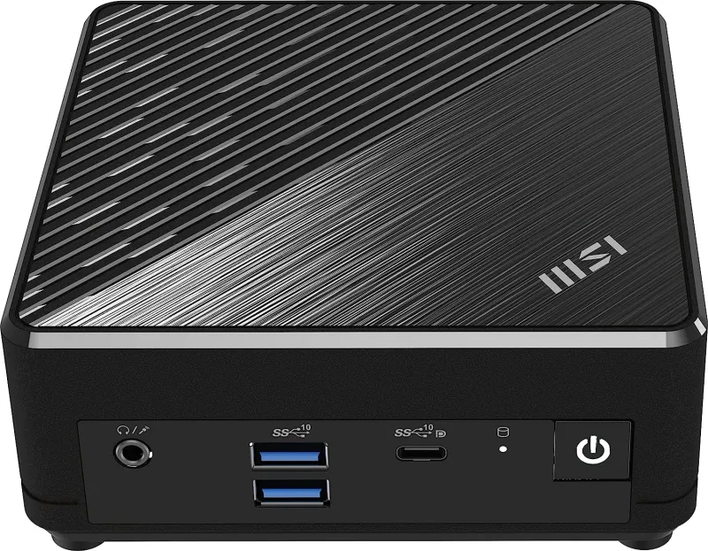 Неттоп MSI Cubi N ADL-030XRU N200 (1) 8Gb SSD256Gb UHDG без ОС 2xGbitEth WiFi BT 65W черный (9S6-B0A911-263)