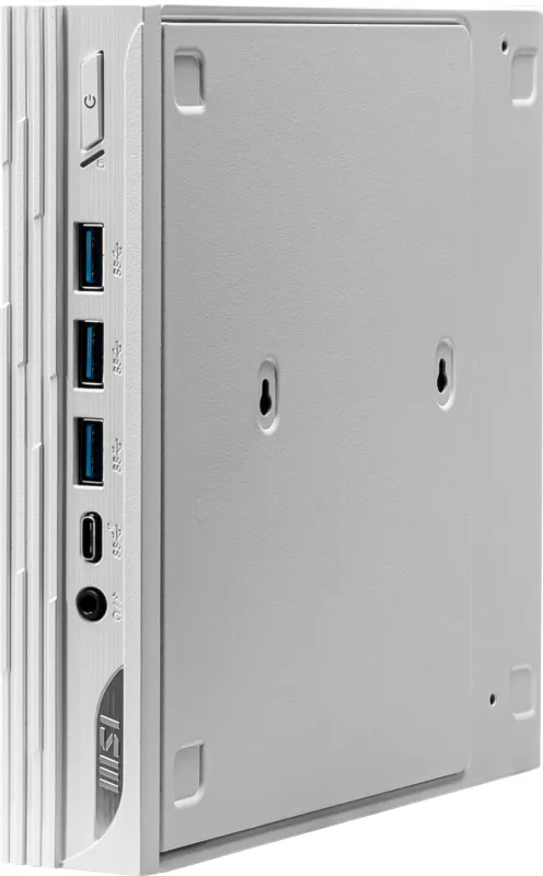 Неттоп MSI Pro DP10 12M-279XRU i3 1215U (1.2) 8Gb SSD512Gb UHDG без ОС 2.5xGbitEth WiFi BT 120W белый (9S6-B0A622-279)