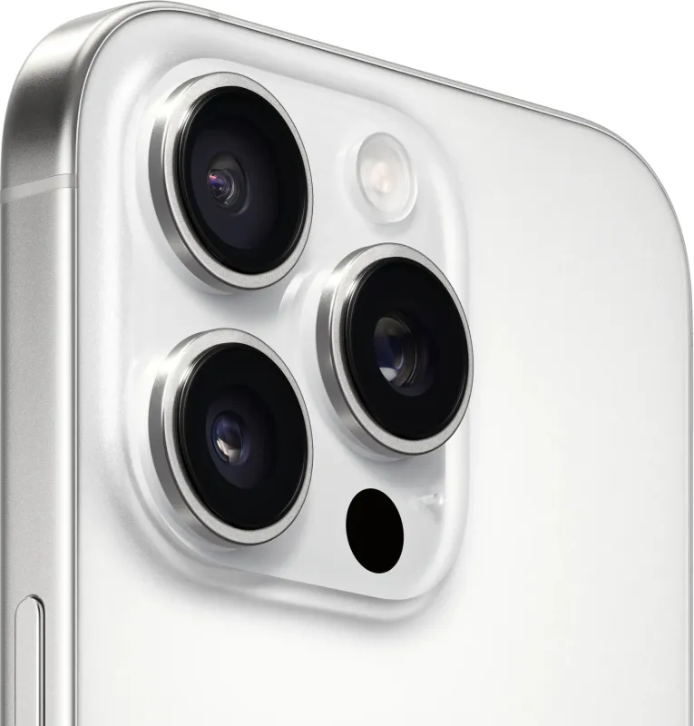 Смартфон Apple A3294 iPhone 16 Pro 128Gb белый титан моноблок 3G 4G 2Sim 6.3" 1206x2622 iOS 18 48Mpix 802.11 a/b/g/n/ac/ax/be NFC GPS Protect