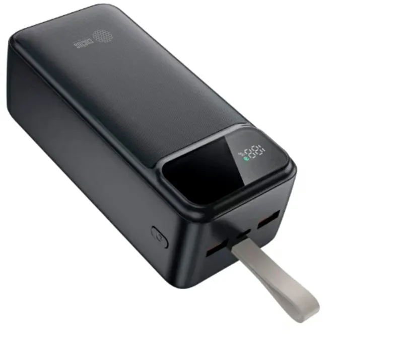 Мобильный аккумулятор Cactus CS-PBFSND-40000 40000mAh 65W 3A черный