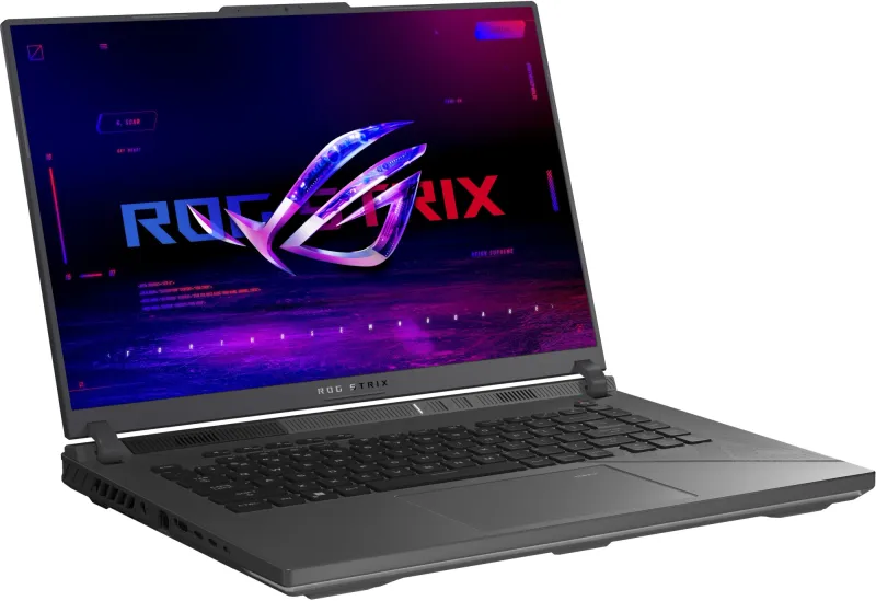 Ноутбук Asus ROG Strix G16 G614JU-N3490 Core i5 13450HX 16Gb SSD512Gb NVIDIA GeForce RTX4050 6Gb 16" IPS FHD+ (1920x1200) без ОС grey WiFi BT Cam (90NR0CC1-M012J0)