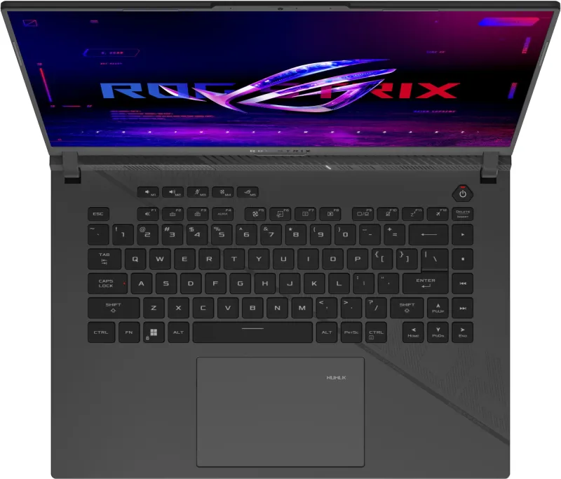 Ноутбук Asus ROG Strix G16 G614JU-N3490 Core i5 13450HX 16Gb SSD512Gb NVIDIA GeForce RTX4050 6Gb 16" IPS FHD+ (1920x1200) без ОС grey WiFi BT Cam (90NR0CC1-M012J0)