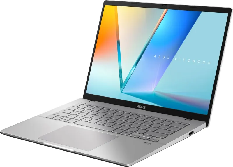 Ноутбук Asus VivoBook S14 S3407CA-LY098 Core Ultra 5 225H 16Gb SSD512Gb Intel Arc 130T 14" IPS WUXGA (1920x1200) без ОС silver WiFi BT Cam (90NB16J1-M00770)