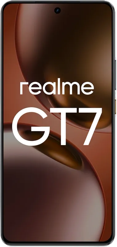 Смартфон Realme RMX5061 GT 7 256Gb 12Gb черный моноблок 3G 4G 6.78" 1264x2780 Android 15 50Mpix 802.11 a/b/g/n/ac/ax/be NFC GPS GSM900/1800 GSM1900