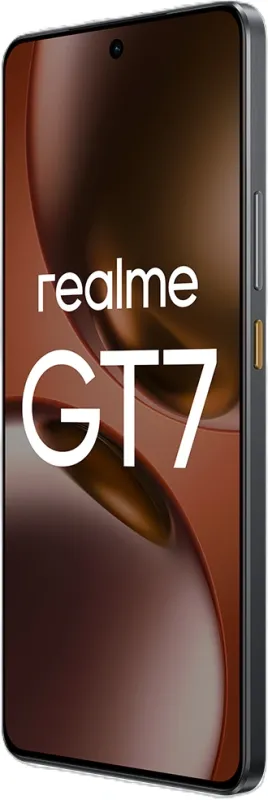 Смартфон Realme RMX5061 GT 7 256Gb 12Gb черный моноблок 3G 4G 6.78" 1264x2780 Android 15 50Mpix 802.11 a/b/g/n/ac/ax/be NFC GPS GSM900/1800 GSM1900