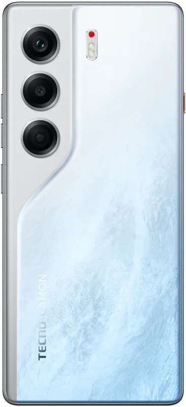 Смартфон Tecno Camon 40 256Gb 12Gb белый моноблок 3G 4G 6.78" Android 14 50Mpix 802.11 a/b/g/n/ac NFC GPS GSM900/1800 GSM1900 Protect