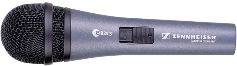 Микрофон проводной Sennheiser E 825-S черный