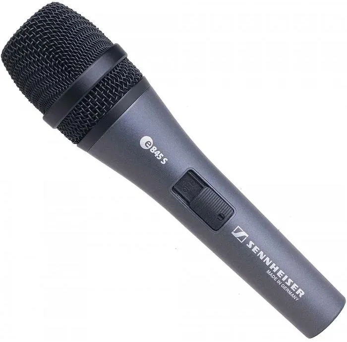 Микрофон проводной Sennheiser E 845-S черный