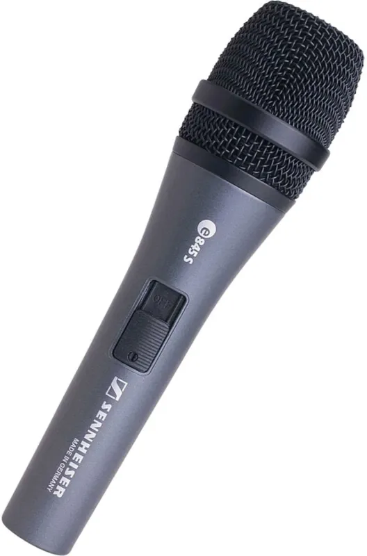 Микрофон проводной Sennheiser E 845-S черный