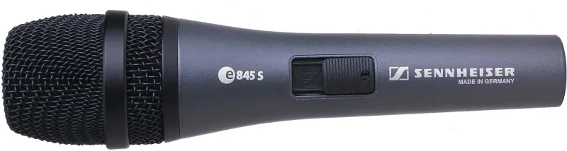 Микрофон проводной Sennheiser E 845-S черный