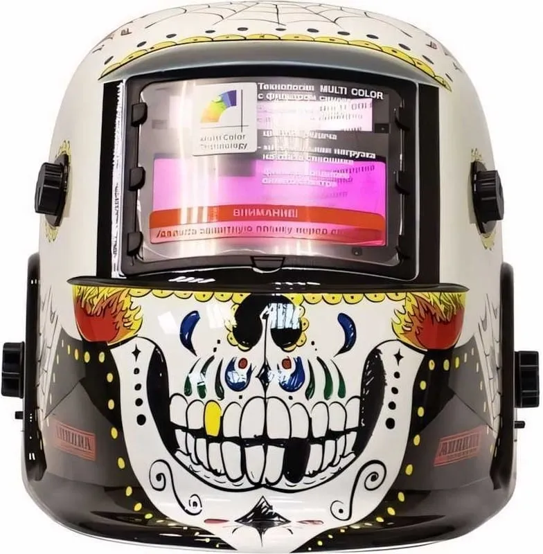 Маска сварщика Aurora (9-13DIN) филь.:хамел. кл.:1/2/1/1 см.экр.99x45мм (30690)