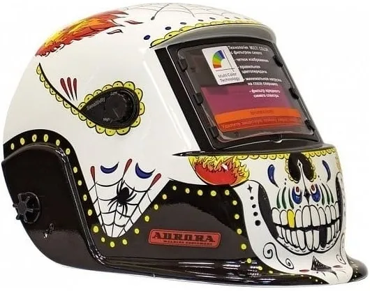 Маска сварщика Aurora (9-13DIN) филь.:хамел. кл.:1/2/1/1 см.экр.99x45мм (30690)