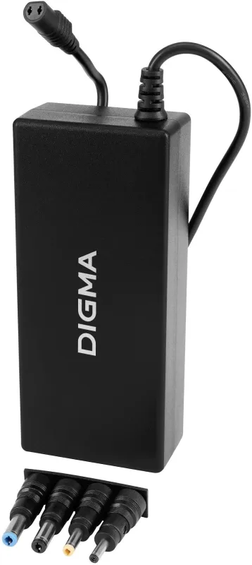 Блок питания Digma DM-A90 автоматический 90W 18.5V-20V 4-коннект. 4.9A от бытовой электросети