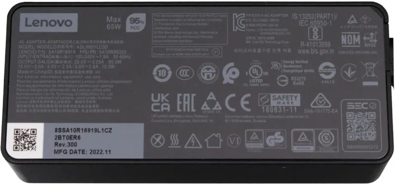 Адаптер для ноутбука Lenovo GX20P92529 черный