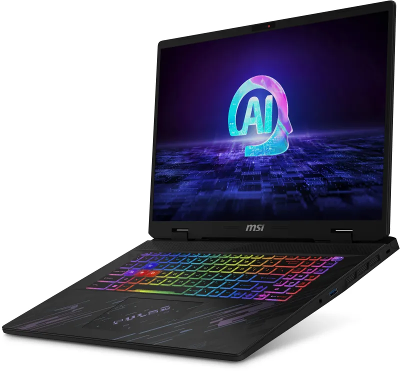 Ноутбук MSI Pulse 17 AI C1VEKG-089XRU Core Ultra 7 155H 32Gb SSD1Tb NVIDIA GeForce RTX4050 6Gb 17" IPS QHD+ (2560x1600) FreeDOS black WiFi BT Cam (9S7-17T311-089)