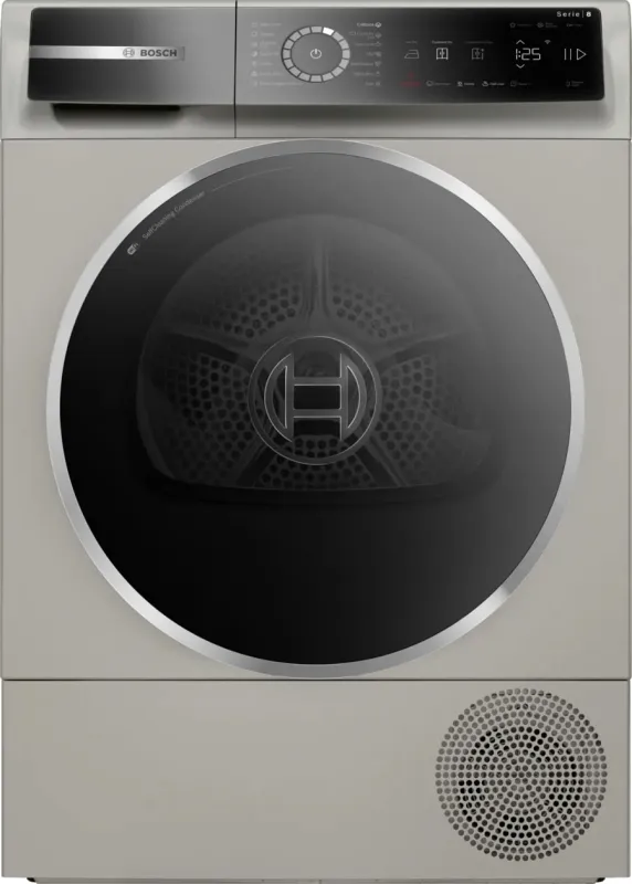 Сушильная машина Bosch Serie 8 WQB245BXME кл.энер.:A+++ макс.загр.:9кг серебристый