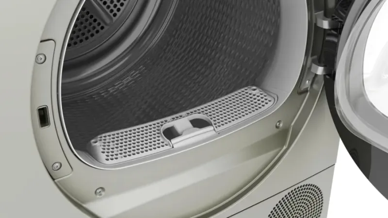 Сушильная машина Bosch Serie 8 WQB245BXME кл.энер.:A+++ макс.загр.:9кг серебристый