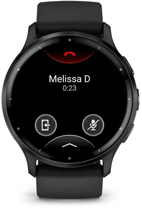 Смарт-часы Garmin Venu 3 1.4" AMOLED корп.черный рем.черный (010-02784-01)