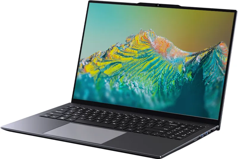 Ноутбук Chuwi Corebook Plus Ryzen 5 7430U 16Gb SSD512Gb AMD Radeon Graphics 16" IPS FHD (1920x1200) Windows 11 Home grey WiFi BT Cam 6500mAh