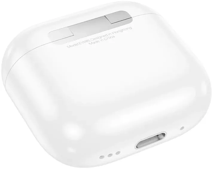Гарнитура вкладыши Hoco EW85 белый беспроводные bluetooth в ушной раковине (50328)