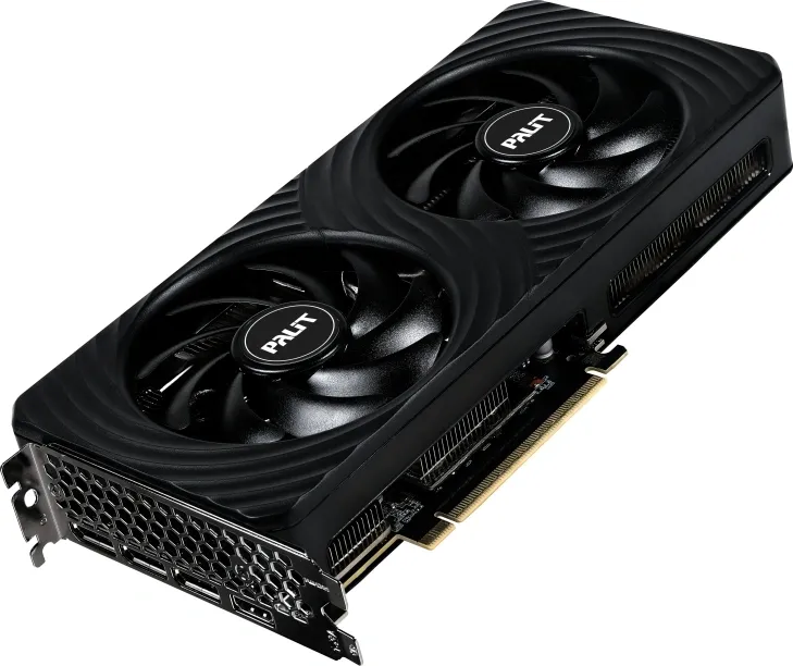 Видеокарта Palit PCI-E 5.0 PA-RTX5060Ti DUAL OC NVIDIA GeForce RTX 5060TI 8Gb 128bit GDDR7 2407/28000 HDMIx1 DPx3 HDCP Ret