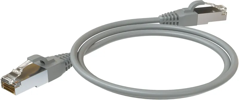 Патч-корд Sysmatrix PC 4545.5ES26.1LSZHGY F/UTP RJ-45 вил.-вилка RJ-45 кат.5E 1м серый LSZH
