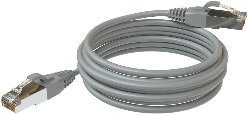 Патч-корд Sysmatrix PC 4545.5ES26.5LSZHGY F/UTP RJ-45 вил.-вилка RJ-45 кат.5E 5м серый LSZH