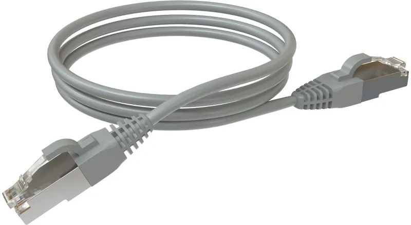 Патч-корд Sysmatrix PC 4545.5ES26.2LSZHGY F/UTP RJ-45 вил.-вилка RJ-45 кат.5E 2м серый LSZH