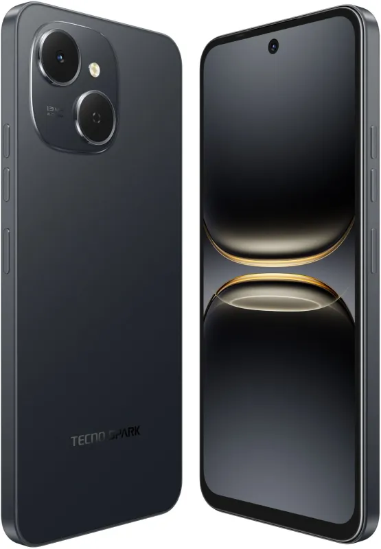 Смартфон Tecno Spark 40C 256Gb 8Gb серый моноблок 3G 4G 6.67" 720x1600 Android 14 48Mpix 802.11 a/b/g/n/ac NFC GPS GSM900/1800 Protect