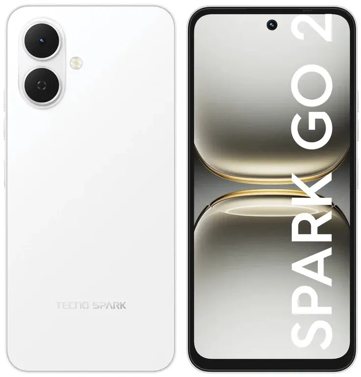 Смартфон Tecno Spark 40C 128Gb 8Gb серый моноблок (KM4K 128+8 TITANIUM GREY)