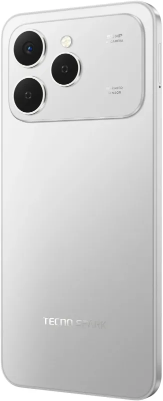 Смартфон Tecno Spark 40 256Gb 8Gb серый моноблок 3G 4G 6.78" 1080x2436 Android 14 64Mpix 802.11 a/b/g/n/ac NFC GPS GSM900/1800 GSM1900 Protect