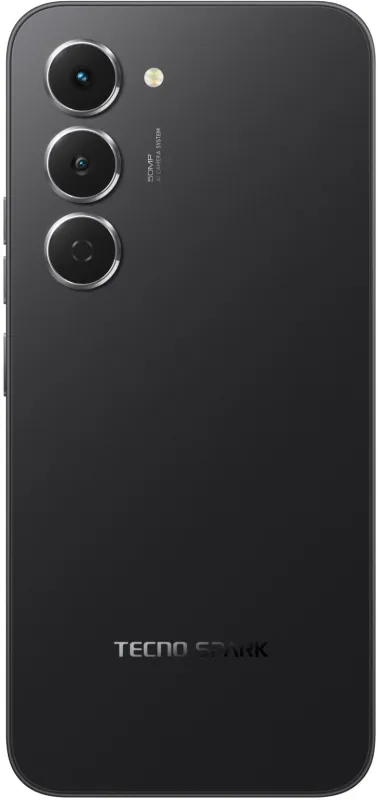 Смартфон Tecno Spark 40 Pro 128Gb 8Gb черный моноблок 3G 4G 6.78" 1080x2436 Android 14 108Mpix 802.11 a/b/g/n/ac NFC GPS GSM900/1800 Protect