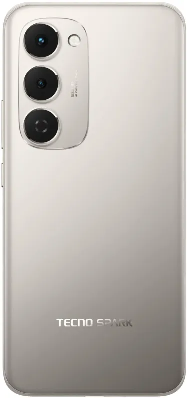 Смартфон Tecno Spark 40 Pro+ 256Gb 8Gb титан моноблок 3G 4G 6.78" 1080x2436 Android 14 108Mpix 802.11 a/b/g/n/ac NFC GPS GSM900/1800 Protect