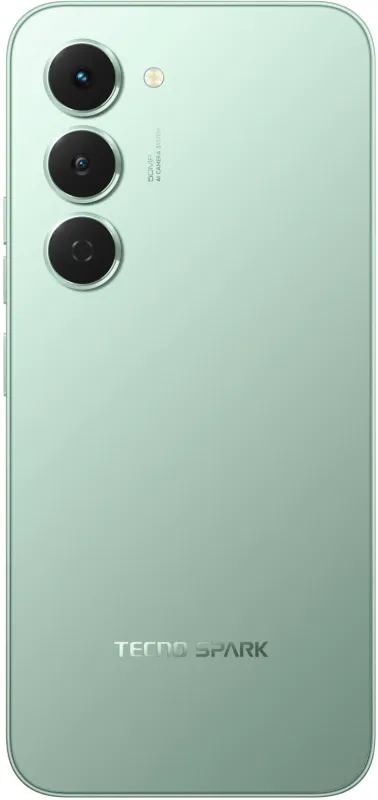 Смартфон Tecno Spark 40 Pro 256Gb 8Gb зеленый моноблок 3G 4G 6.78" 1080x2436 Android 14 108Mpix 802.11 a/b/g/n/ac NFC GPS GSM900/1800 Protect