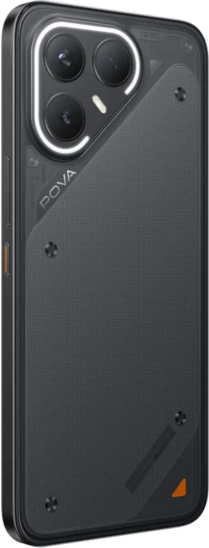 Смартфон Tecno POVA 7 Pro 5G 256Gb 12Gb черный моноблок 3G 4G 6.8" 1080x2460 Android 14 50Mpix 802.11 a/b/g/n/ac NFC GPS GSM900/1800 Protect