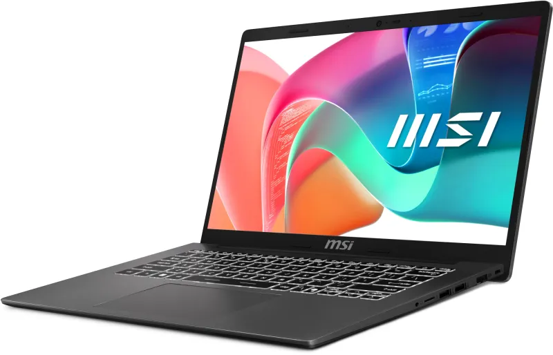 Ноутбук MSI Modern 14 F1MG-499RU Core 5 120U 16Gb SSD512Gb Intel Graphics 14" IPS FHD (1920x1080) Windows 11 Pro grey WiFi BT Cam (9S7-14S111-499)