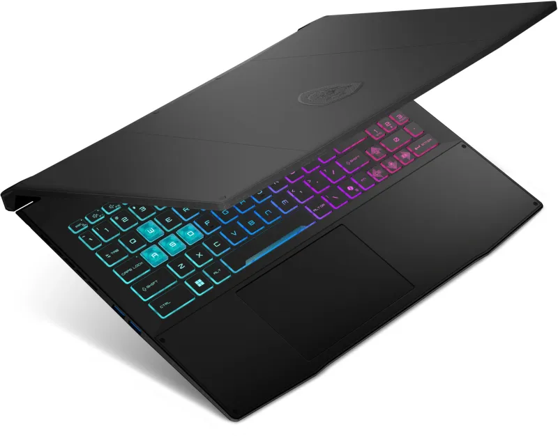 Ноутбук MSI Katana 15 HX B14WFK Core i5 14450HX 16Gb SSD1Tb NVIDIA GeForce RTX5060 8Gb 15.6" IPS FHD (1920x1080) FreeDOS black WiFi BT Cam