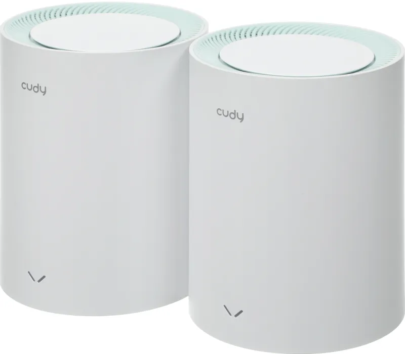 Бесшовный Mesh роутер Cudy M1500 AX1500 10/100/1000BASE-TX (упак.:2шт)