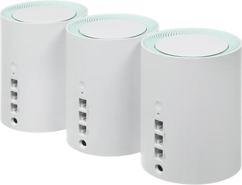 Бесшовный Mesh роутер Cudy M1500 (M1500(3-PACK)) AX1500 10/100/1000BASE-TX (упак.:3шт)