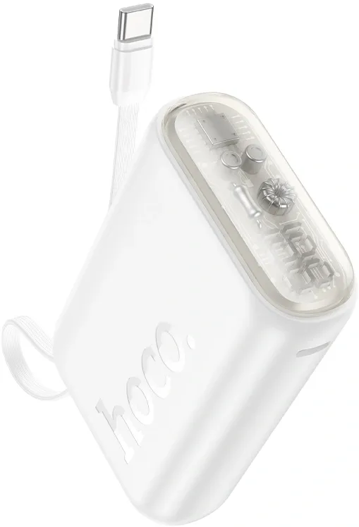 Мобильный аккумулятор Hoco J157 10000mAh 2A белый (62062)