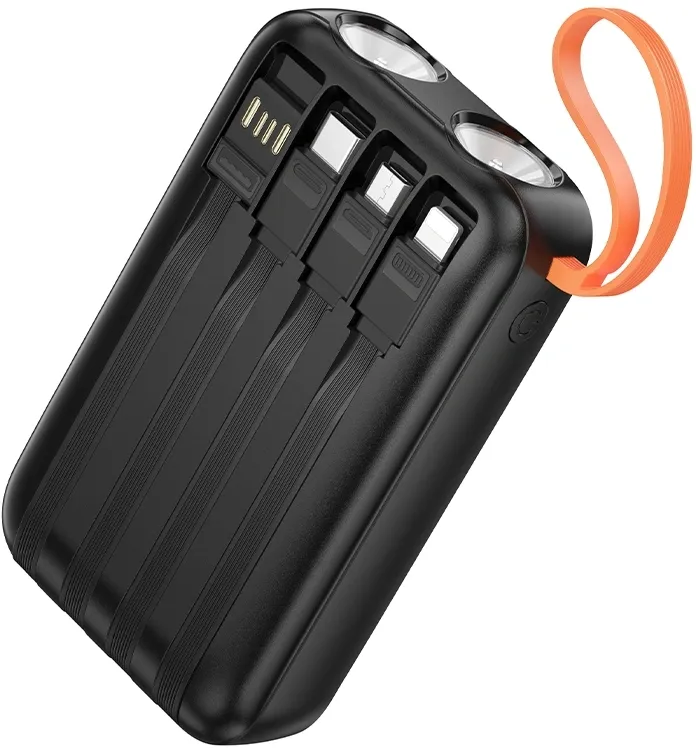 Мобильный аккумулятор Hoco J151 10000mAh 2A черный (53350)