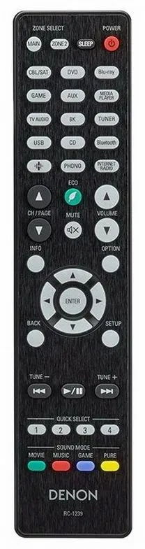 Ресивер AV Denon AVR-X3700H 9.2 черный