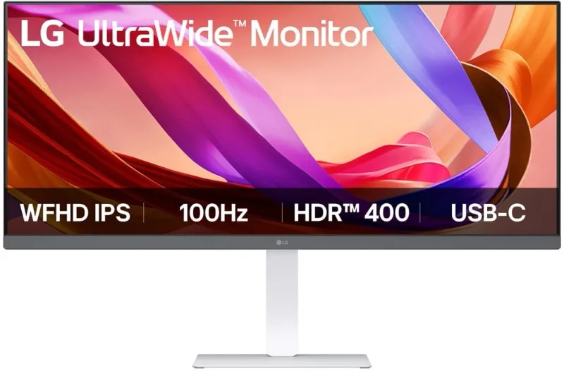 Монитор LG 34" UltraGear 34U530A-W белый IPS LED 5ms 21:9 HDMI M/M матовая HAS 1000:1 500cd 178гр/178гр 2560x1080 100Hz DP FHD USB 8.8кг