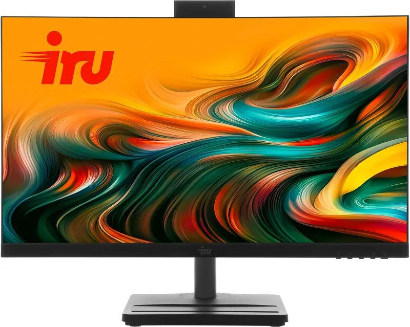 Моноблок IRU Tactio 24ID 24.5" Full HD i3 1215U (1.2) 8Gb SSD256Gb UHDG Windows 11 Pro 64 GbitEth WiFi BT 90W Cam черный 1920x1080