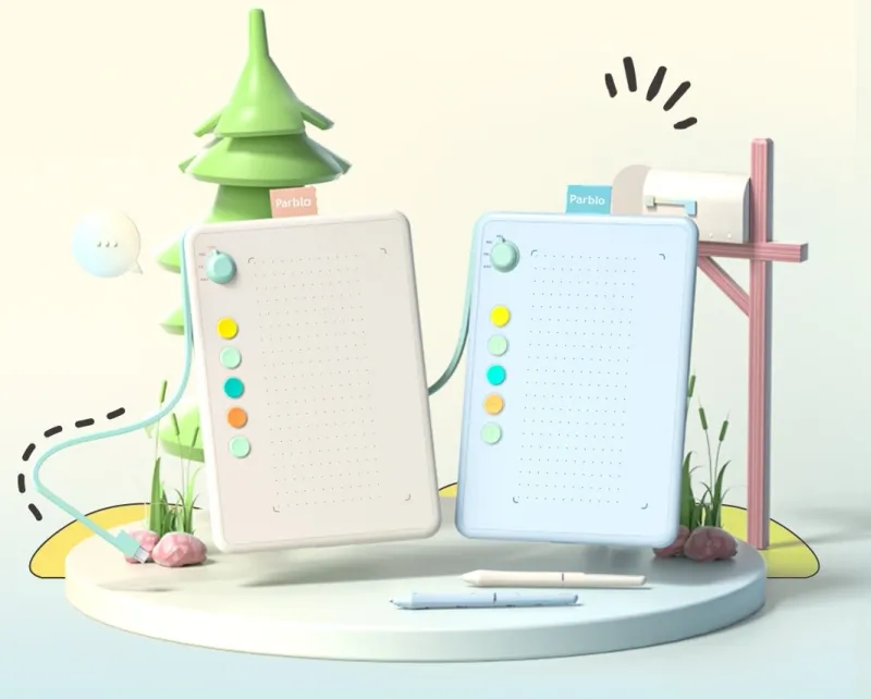 Графический планшет Parblo Ninos Q USB Type-C кремовый