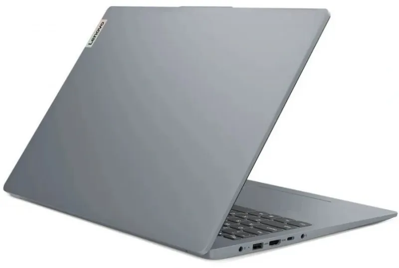 Ноутбук Lenovo IdeaPad Slim 3 15IRU8 Core i3 1315U 8Gb SSD512Gb Intel UHD Graphics 15.6" IPS FHD (1920x1080) без ОС grey WiFi BT Cam (82X700D6RK)